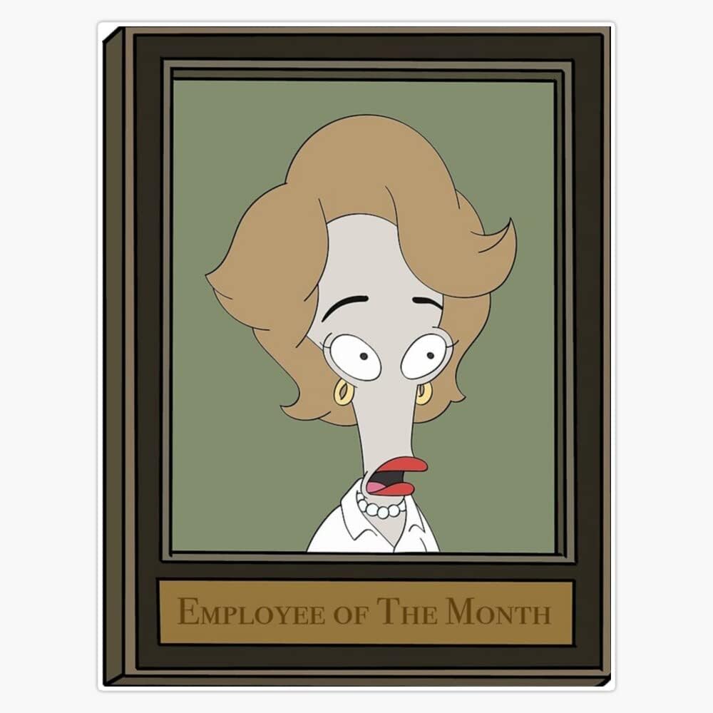 American Dad Roger Ricky Spanish Sticker Graphic for Auto