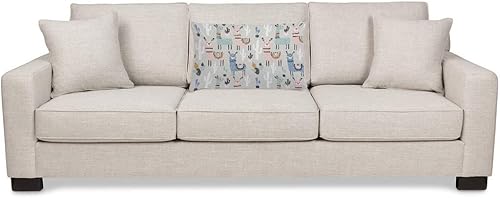 Miniatura 3 de EKOBLA Funda de almohada con diseño de llamas, de verano, suculentas, cactus, alpaca, animal, diseño bohemio, decoración de lunares, funda de