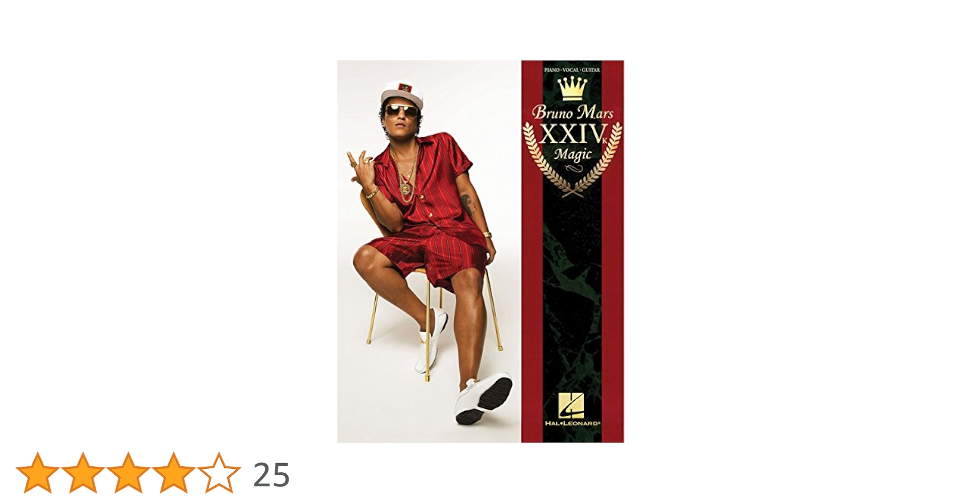 Amazon | XXIV K Magic: Piano, Vocal, Guitar | Mars, Bruno
