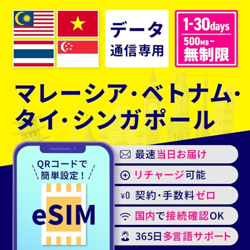 eSIM }[VA VK|[ ^C xgi 1 1GB/ ST|[g `[W\ f[^ʐM ԋۏ eUO COeSIM vyCheSIM SIMt[ w COo COs [z Zw