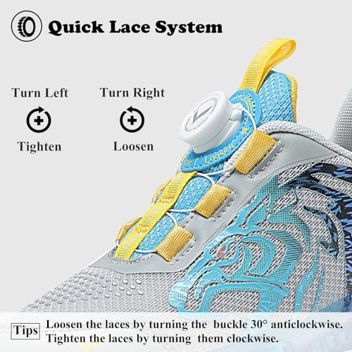 Image of Kids Sneakers Boys Girls Running Tennis Sports Casual Shoes