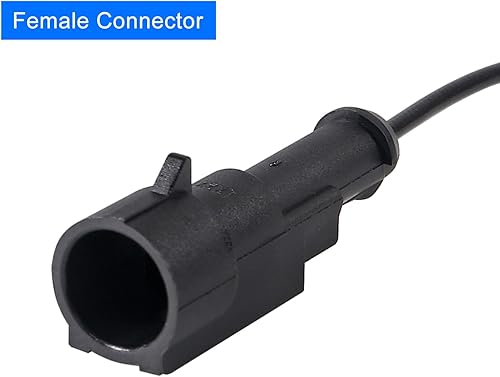 Miniatura 5 de AITRIP Paquete de 10 conectores eléctricos impermeables de 16 AWG para automóvil, enchufe de 4 pines, conectores de cable eléctrico para automóvil,