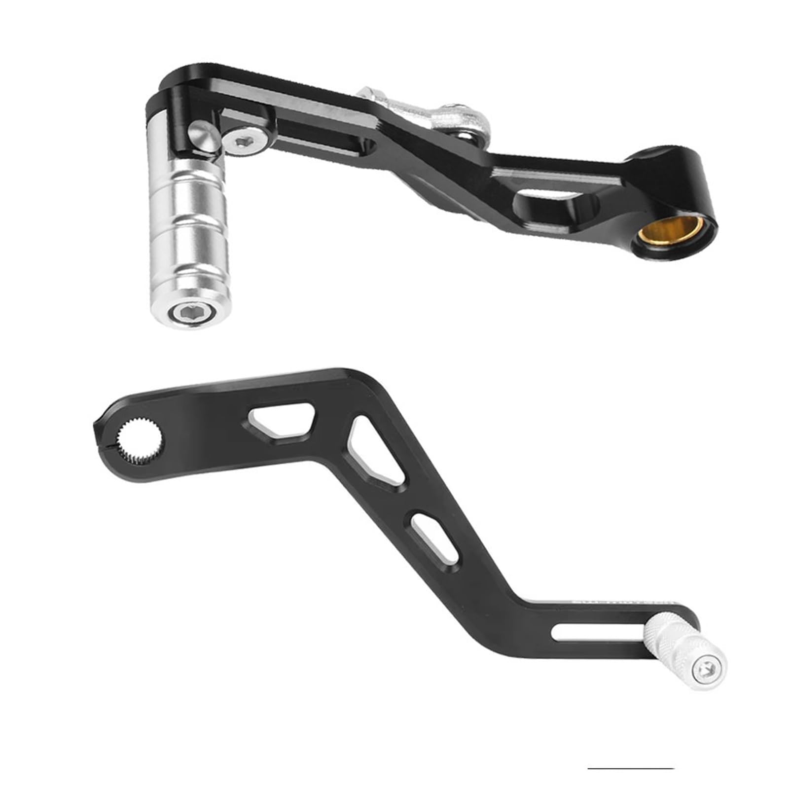 EMYMPUKSCK Motorcycle Adjustable Folding Gear Shift Shifter Lever Rear Foot Brake Pedal Lever for CRF1000L Africa Twin 2015-2018-ON