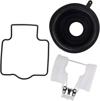 Amazon | 4セットキャブレター修理プランジャーダイアフラム