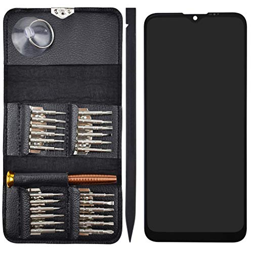 Image of G8 Power Lite Display Touch Digitizer LCD Screen Replacement for Motorola Moto G8 Power Lite XT2055-2 Black