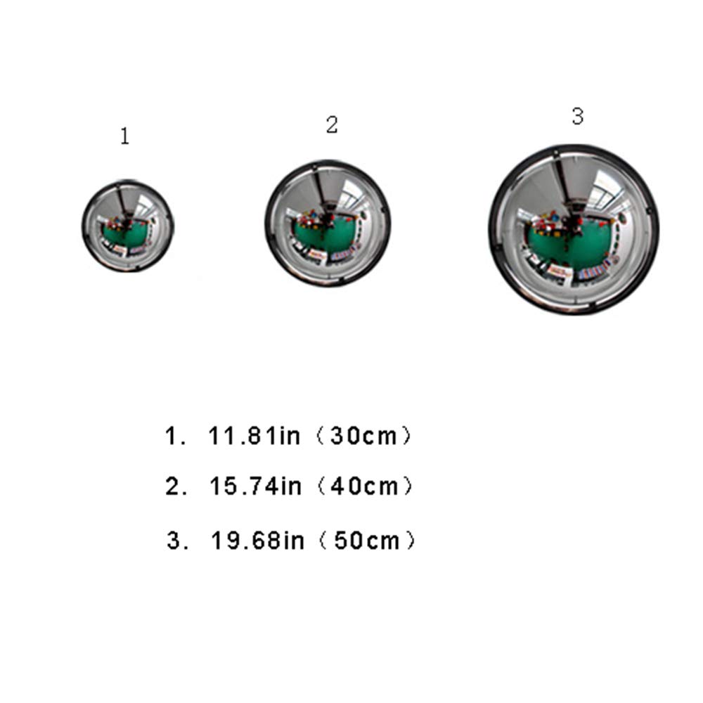 1/2 Miroir Acrylique En Forme De Dôme, Miroir De Sécurité Convexe