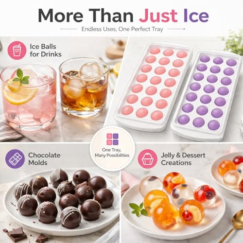 Set de 2 Cubeteras flexibles con 21 cubos miniatura 6