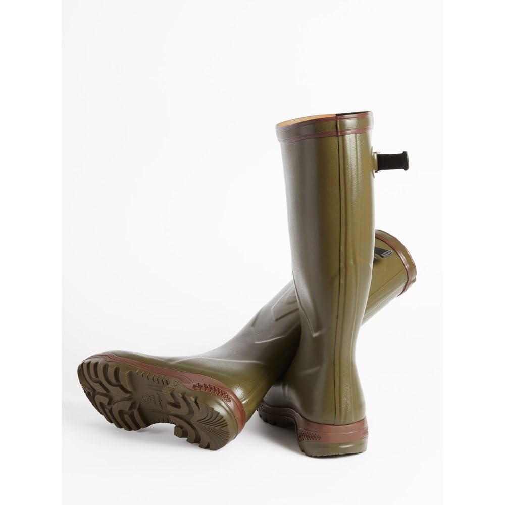 Aigle PARCOURS 2 VAR – Herren-Gummistiefel | Ermüdungsfrei, wadenhoch mit verstellbarem Riemen | Ideal für Jagd, Arbeit und Landwirtschaft | 100 % wasserdicht