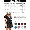 Naggoo-Womens-Summer-Wrap-V-Neck-Polka-Dot-Print-Ruffle-Short-Sleeve-Mini-Floral-Dress-with-Belt Naggoo Women's Summer Wrap V Neck Polka Dot Print Ruffle Short Sleeve Mini Floral Dress with Belt (Medium, Solid Black)