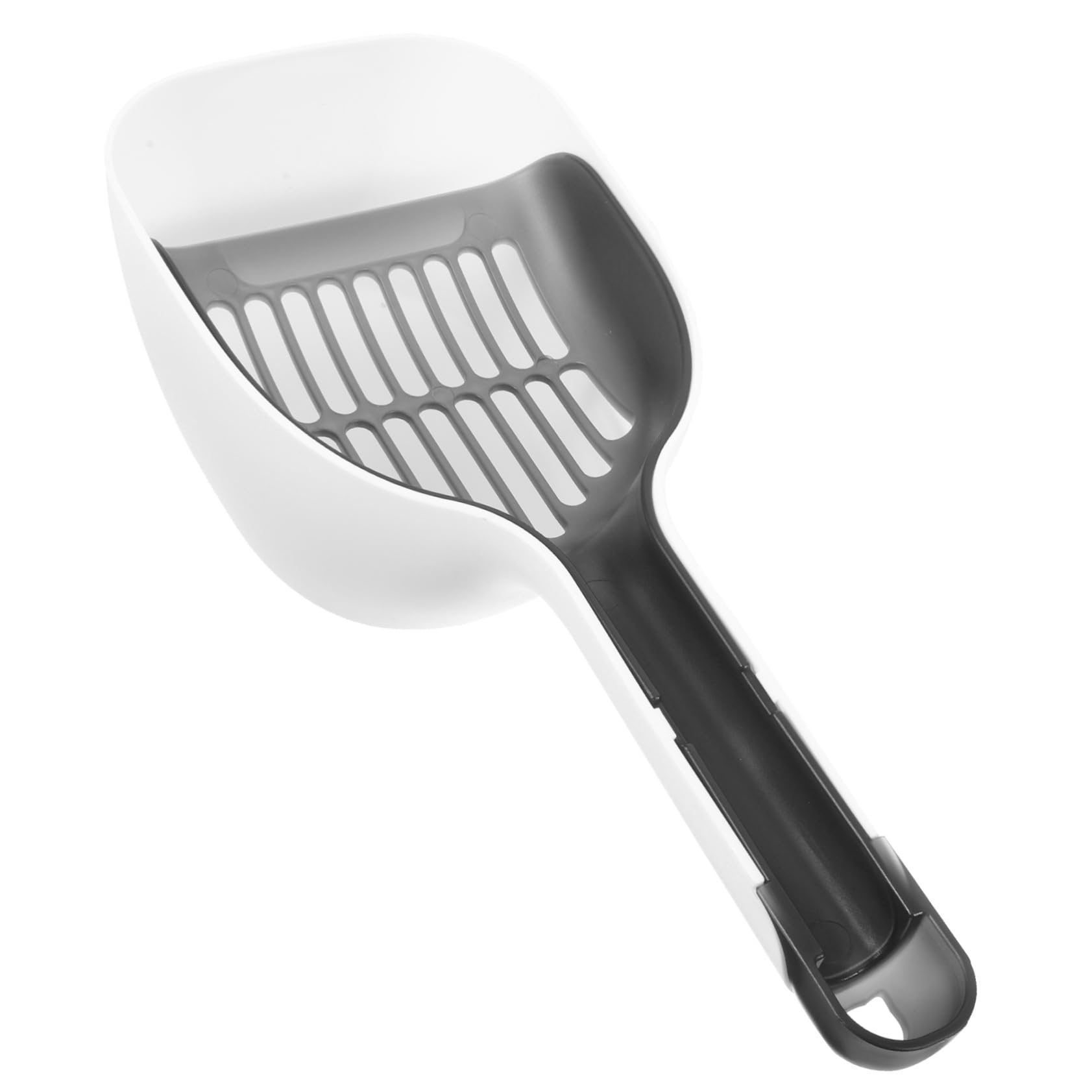 Toddmomy 1 Set Detachable Cat Litter Scoop Lightweight Litter Shovel with Capacity Easy Design for Effortless Waste Removal Portable Cat Poop Scooper Grey Color