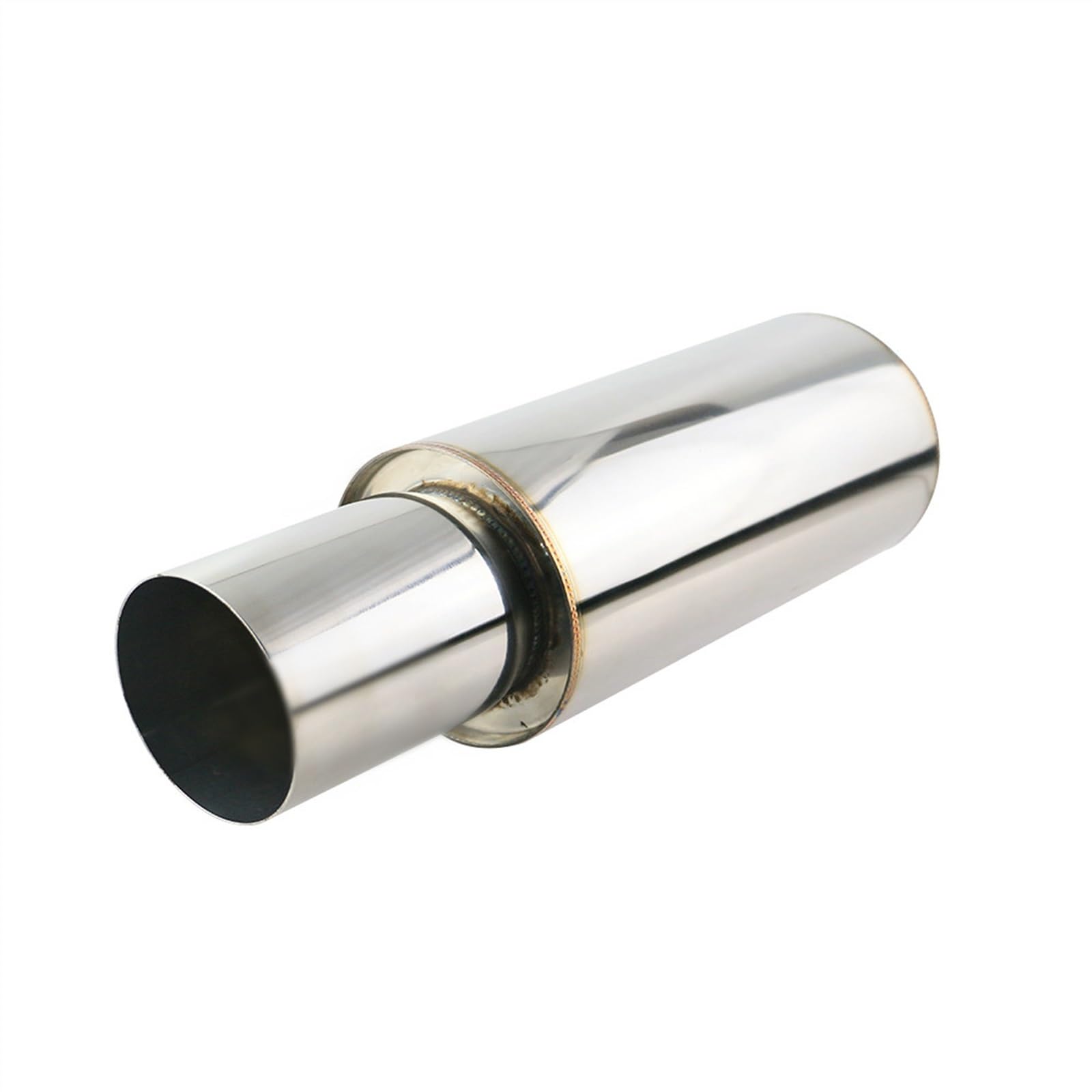 Exhaust Tailpipe Universal Polishied Car Exhaust Rear Muffler High Flow End Tips Muffler On The Car Car Exhaust Tail Pipe (Size : YZ601 b-GY)