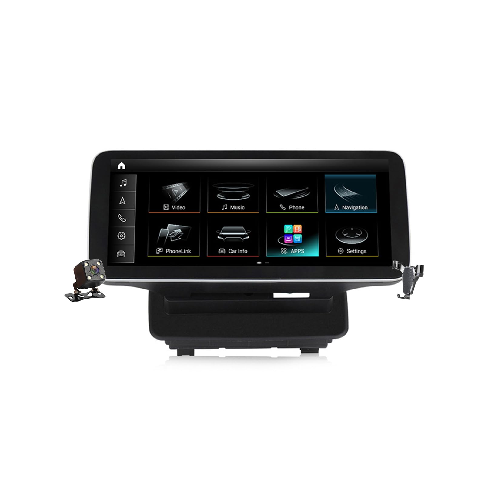 Radio 2 DIN con Carplay inalámbrico y sonido DSP para mejorar el audio de tu Q7 8