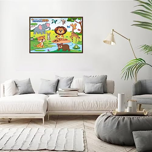 Image of Ankit Toys & Games 100-Piece Jigsaw Puzzle for Kids, Educational, Develops Motor Skills & Cognitive Learning (Jungle Park)