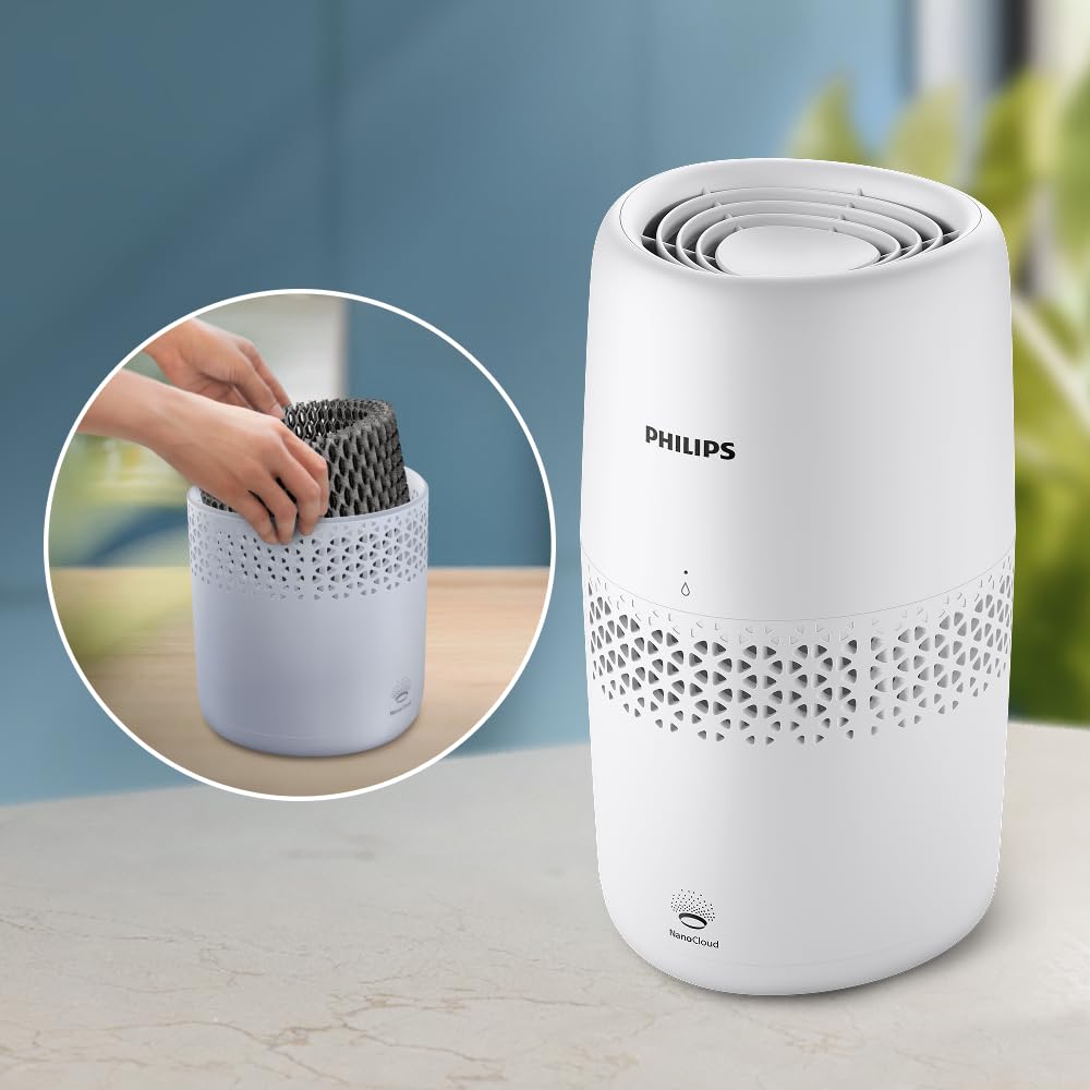 Philips FY1190/30 Filtro Humidificación NanoCloud Antibacteriano Larga Duración Serie 2000 HU2510