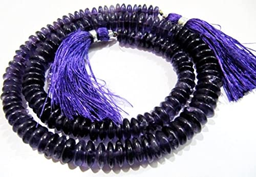 Améthyste naturelle en perles pour créer vos propres bijoux de lithothérapie à la maison