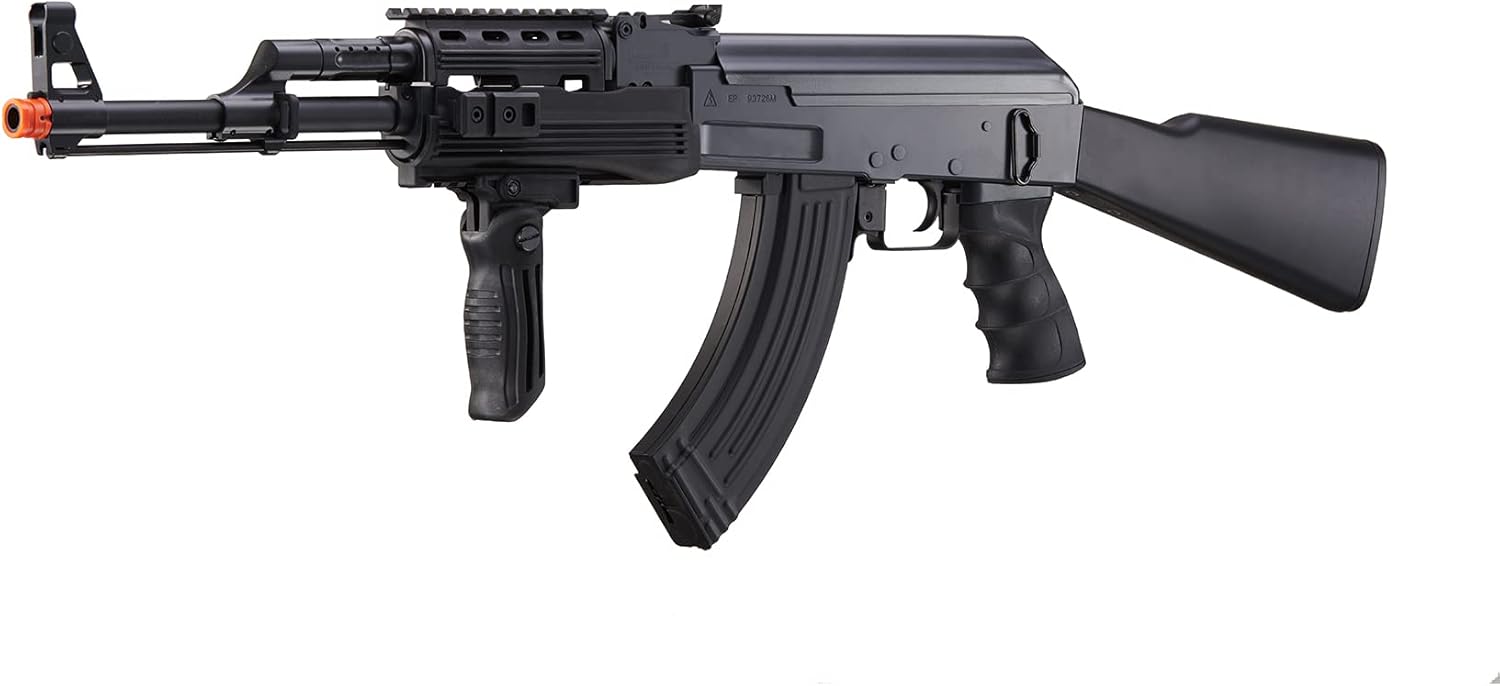 Lancer Tactical Extra 400 FPS Airsoft AK47 RIS - Nimh Airsoft Battery 8.4V, 1600 mAh