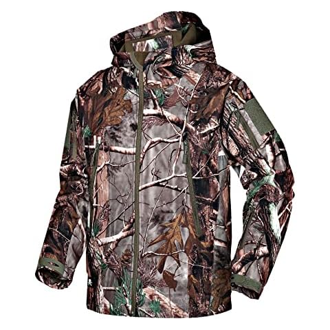 Kelmon Men's Waterproof Tactical Softshell Jacket Cover