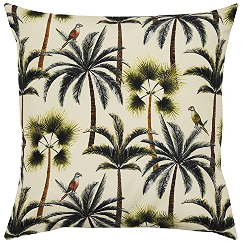 Evans Lichfield Palms Outdoor Polyester Filled Cushion, Polyester, Forest