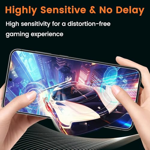 Image of MACLEN 100% Fingerprint Working AG Matte Tempered Glass For Samsung Galaxy S24 5G (Gamming Temper) Full HD Edge to Edge Coverage, 9H Hardness /Matte Glass