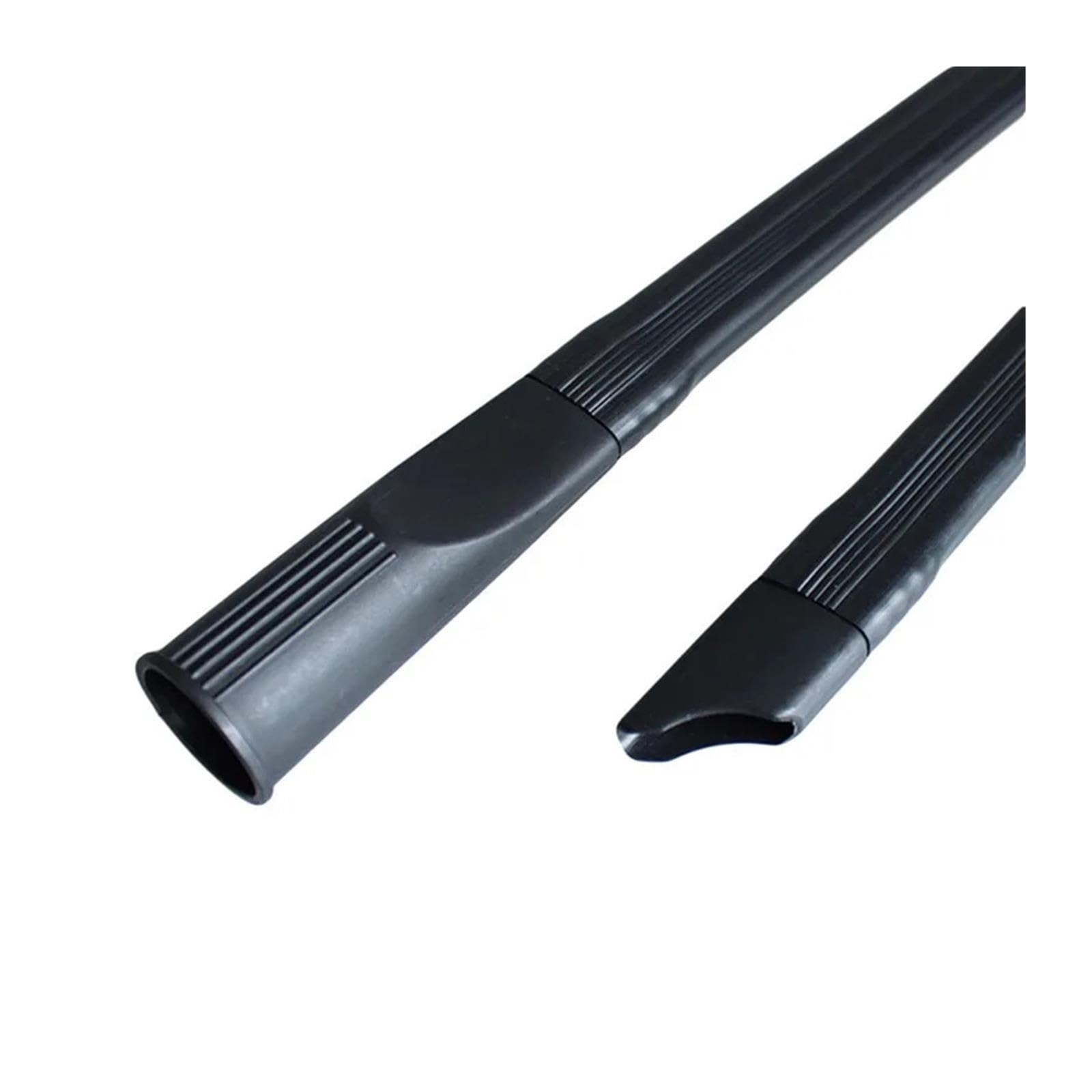 Outils de fentes plates et longues flexibles for tuyaux d'aspirateur de 32mm à 35mm, outil de nettoyage de tête de buse d'aspiration, fixation de fente d'aspirateur