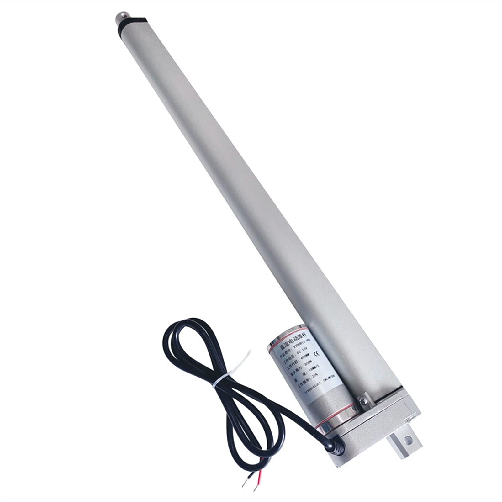 zxxin-Linearantrieb langlebig, Elektrischer linearer Aktuator 12V / 24V, DC-Motor 400mm-Hub, linearer Bewegungssteuerung 100-1500N Gute Qualität (Speed(RPM) : 24V 200N 45mm s)