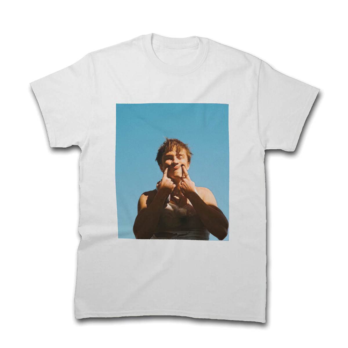 CHABA Dreaming Casually Lowrider Homies Chicano Art David Gonzales DGA Mens White t Shirt