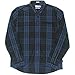 Calvin Klein Men's Large Scale Ombre Plaid Long-Sleeve Shirt
