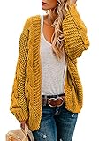 Der Stil von diesem Damen grobstrick Strickcardigan ist lose causal, es passt sehr gut zum Jeans. ein tolles Geschenk für Weihnachten