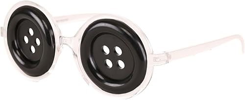 Vista 4 de Fun Costumes - Anteojos Coraline de botón