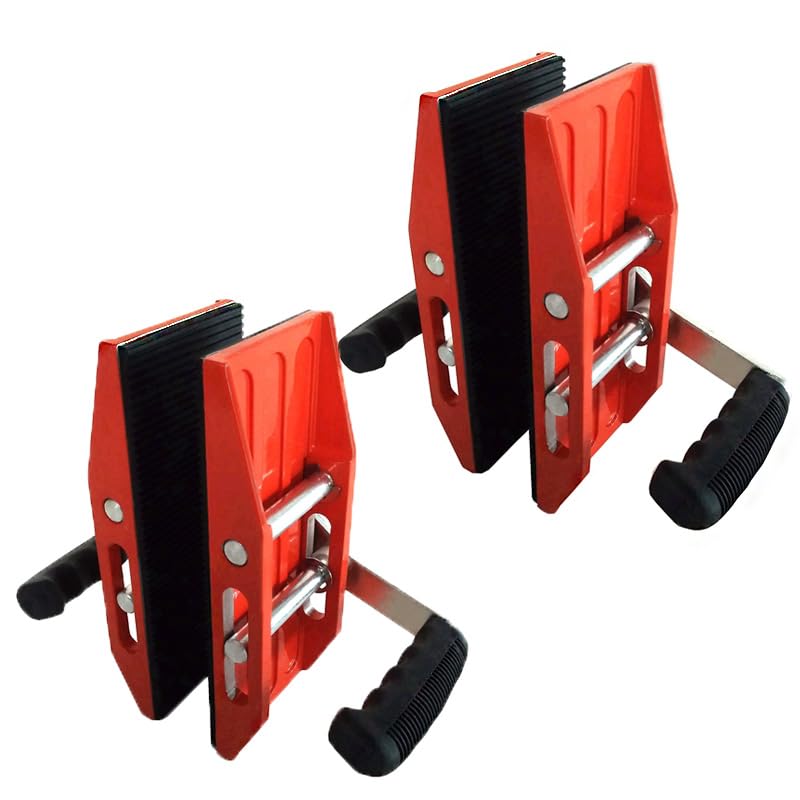 2 Stück Gipsplatten-Träger - Sperrholz Hebewerkzeuge Rot