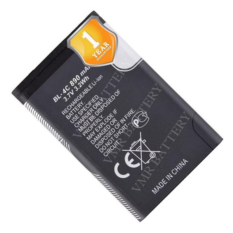 Image of Original BL-4C Battery Compatible for Nokia 3500 Classic - (890mAh) - 1 Year Warranty K7