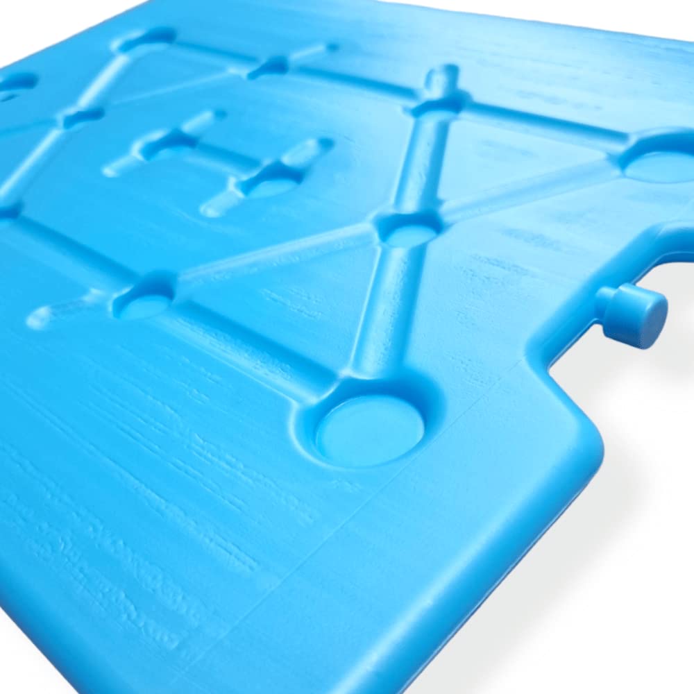 ANTEVIA - Une Planche Bloc refrigérant Plat (x1) | Pains de Glace | Couleur ALÉATOIRE | Congélation Refroidissement Froid Glaçon pour glacière (Freezer Board)