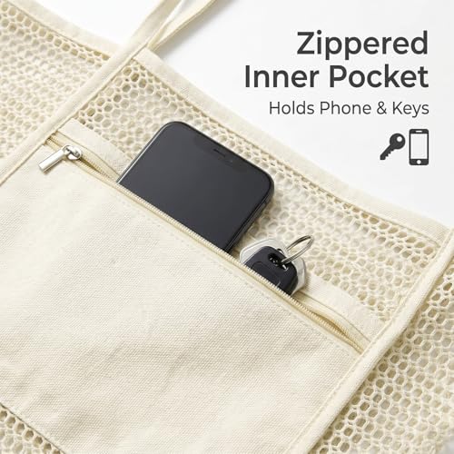 Bolso Tote Mesh para Playa y Viaje Mujer miniatura 3