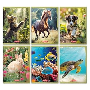 Herlitz Animals Zeszyt A5 32 Kartki