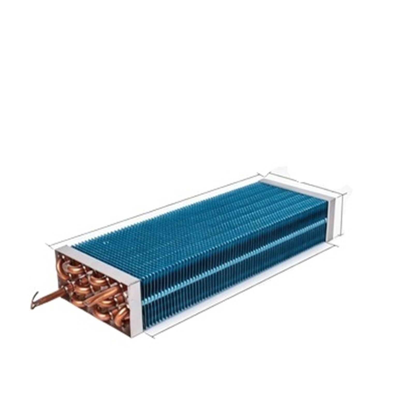 Vetrina for La Refrigerazione Dell'evaporatore Del Frigorifero Del Congelatore | Condensatore di scarico con tubo in rame raffreddato ad acqua raffreddato ad aria(D)