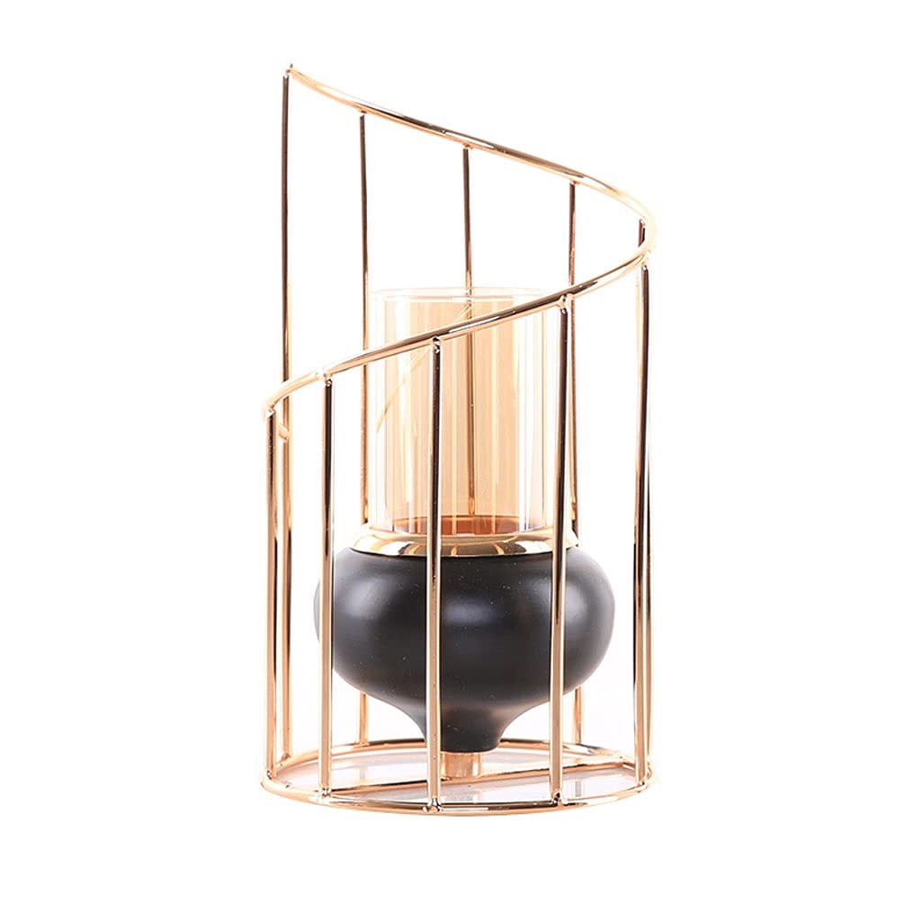 metal candlesticks, Candle Holder Candlelight Dinner Creative Candelabra Ornament for Home Wedding Party Table Centerpieces Cand