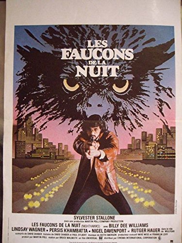 Poster Les faucons de la nuit Stallone 1981 pour décorer votre salon cinéma 40x60cm