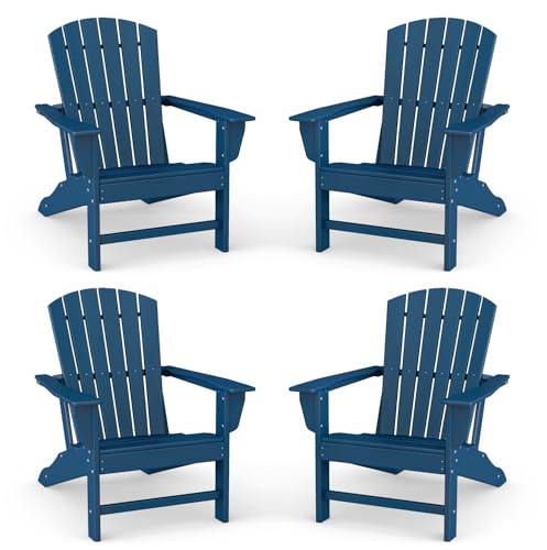 BRIOPAWS Adirondack-Chairs-Set of 4 | Fire Pit Chair |...