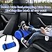Kalnweis Car Seat Foot Rest for Kids - Booster Seat Pillow With Long Adjustable Strap - Convenient Supportive Accessory for Toddlers (Blue)