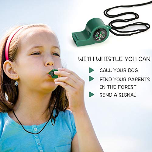 Haibinsuo Draussen Forscherset Spielzeug, Kinder fernglas 18 Stück Kids Adventurer Explorer Set mit Bug Catcher Pinzette… – Bild 5