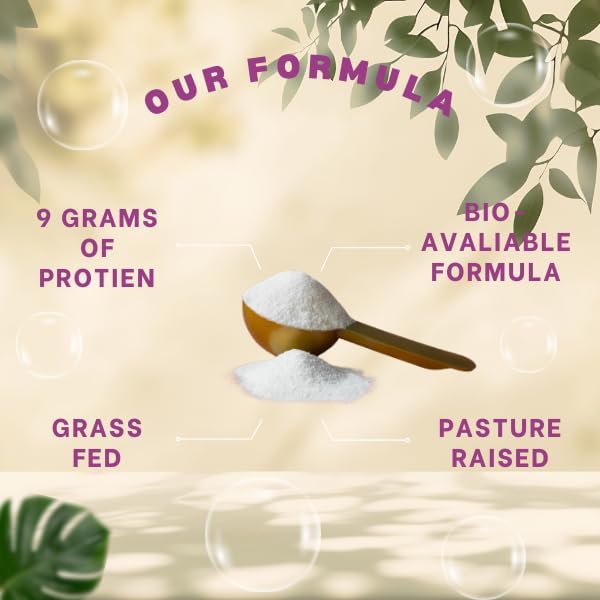 Greenfield Nutritions Halal Collagen Peptides Powder - 9g Halal Protein Probiotic, Biotin, Hyaluronic Acid & Vitamin C - 270g Halal Collagen for Women & Men - Supports Hair, Skin, Nails, Joints & Gut - Image 5