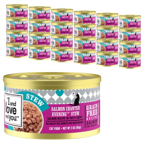 I And Love And You Salmon Chanted Evening Stew wet cat food