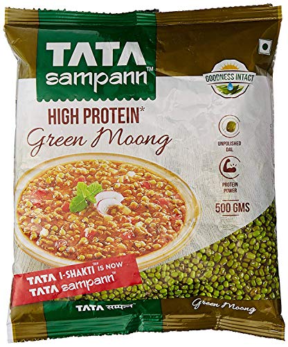 Moong Pelote Tata Sampann Green Pulses pour cuisiner végétarien