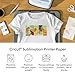 Cricut Sublimation Paper - 100 Sheets (8.5