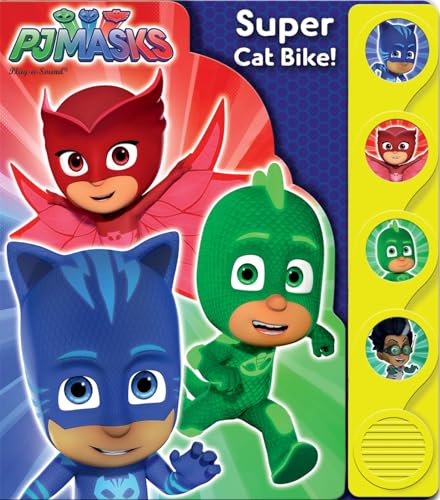 PJ Masks - Super Cat Bike! Sound Book - Play-a-Sound - PI Kids