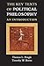 The Key Texts of Political Philosophy: An Introduction