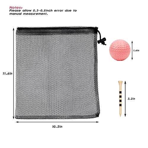 Image of 40 Pack Foam Golf Practice Balls - Realistic Feel and Limited Flight Training Balls for Indoor or Outdoor