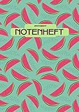  Notenheft:  DIN A4  10 Notensysteme pro Seite  64 Seiten 