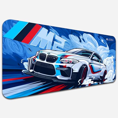 Image of Mouse Pad, Large Extended Desk Mouse Pad, Non-Slip Spill-Resistant Mousepad with Special-Textured Surface,Gamer /Office /Home 585mm x 280mm (Car Print Mouse pad)