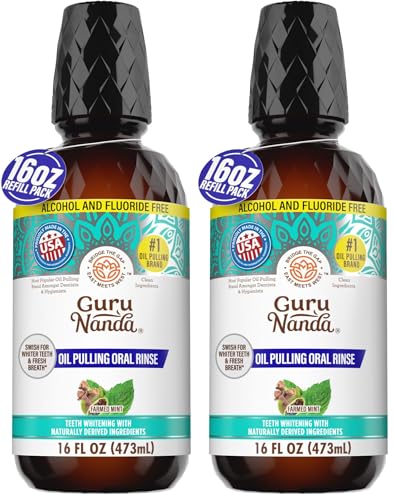 GuruNanda CocoMint Oil Pulling Mouthwash